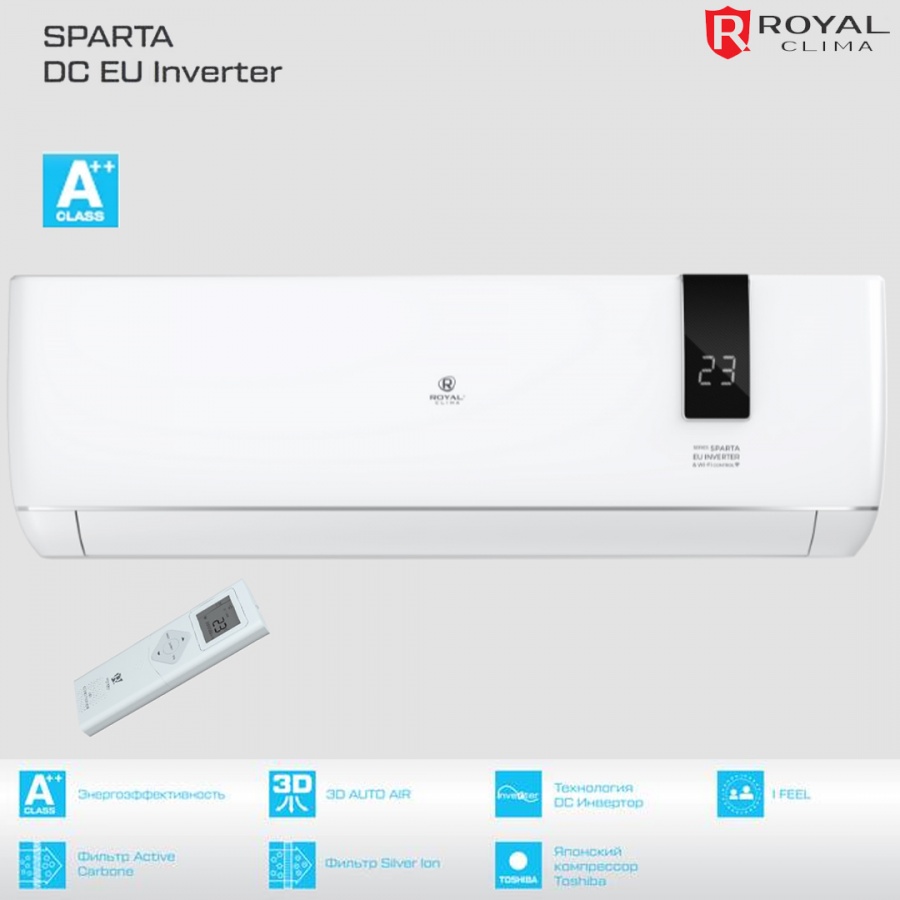 Сплит-система SPARTA Inverter RCI-SAX30HN ROYAL CLIMA