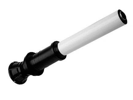 PP Вертикальный наконечник для коаксиальной трубы 60/100 мм для конденсационных котлов MP Baxi
