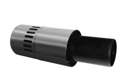 PP Коаксиальная труба с наконечником 110/160 мм 1000 мм для конденсационных котлов MP+ BAXI
